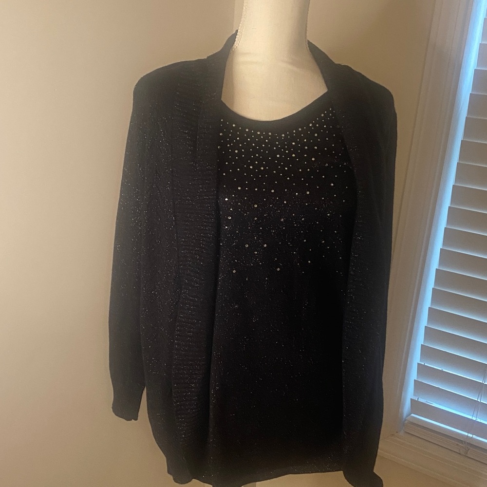 Elegant Black Women's Sweater